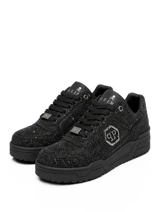 Кеды со стразами PHILIPP PLEIN