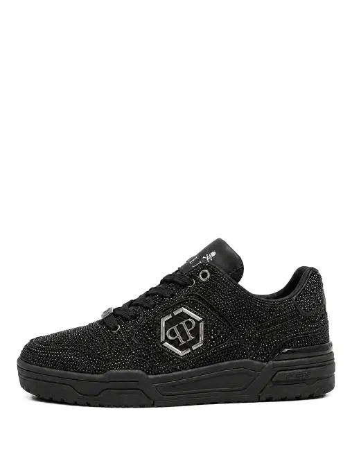 Кеды со стразами PHILIPP PLEIN