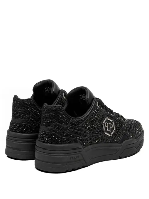 Кеды со стразами PHILIPP PLEIN
