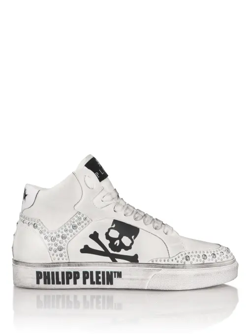 Кеды кожаные PHILIPP PLEIN