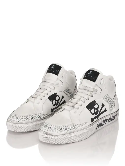 Кеды кожаные PHILIPP PLEIN