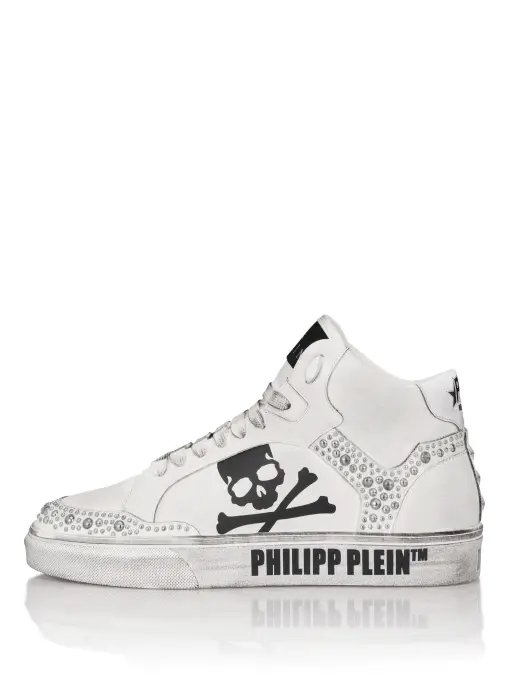 Кеды кожаные PHILIPP PLEIN