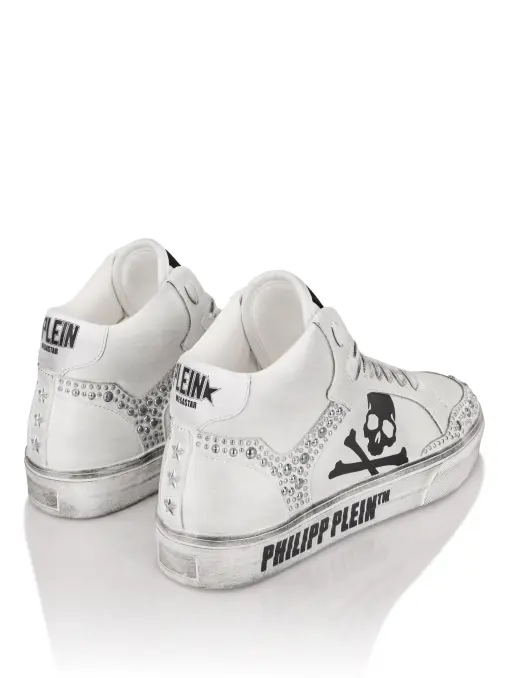 Кеды кожаные PHILIPP PLEIN