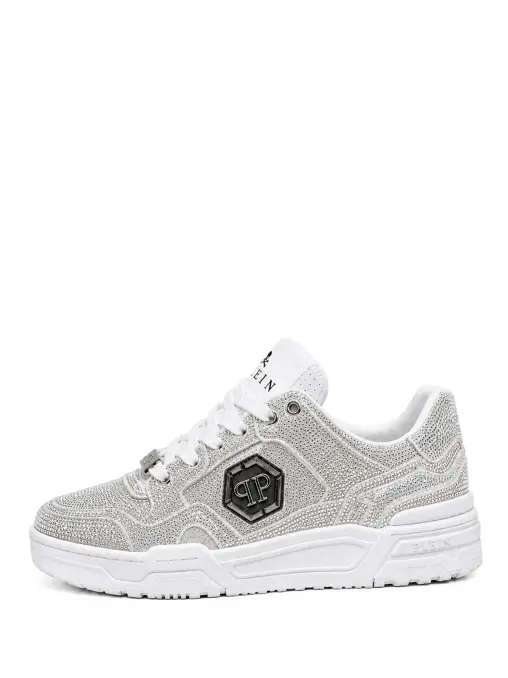 Кеды со стразами PHILIPP PLEIN