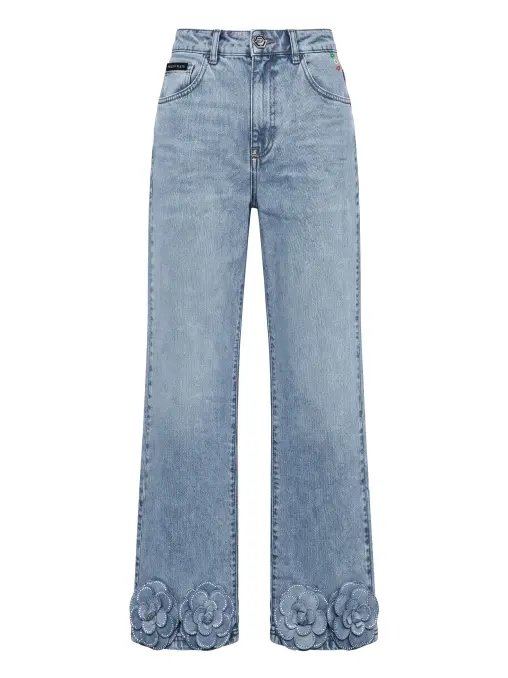 Джинсы хлопковые PHILIPP PLEIN