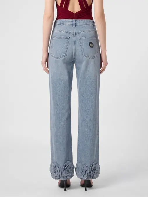 Джинсы хлопковые PHILIPP PLEIN