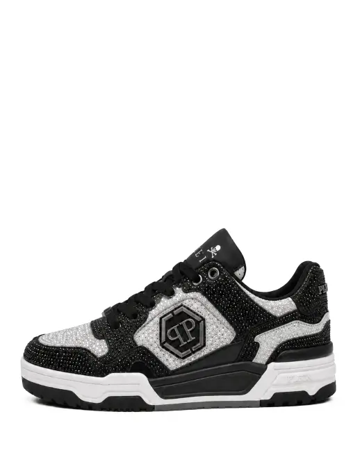 Кеды со стразами PHILIPP PLEIN