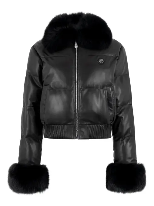 Куртка кожаная PHILIPP PLEIN