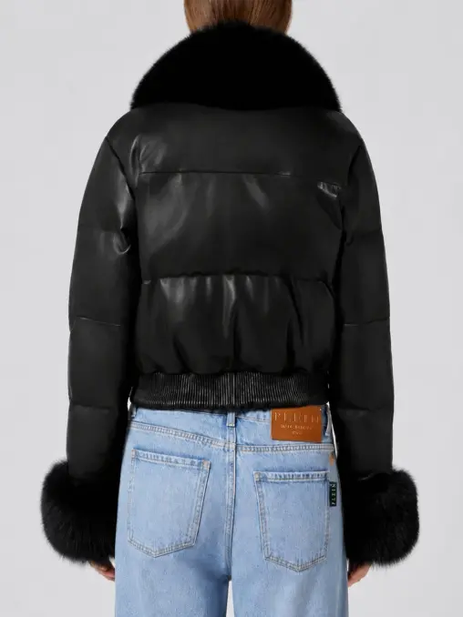 Куртка кожаная PHILIPP PLEIN