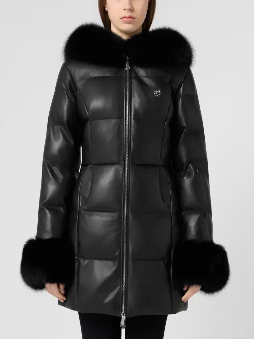 Куртка кожаная PHILIPP PLEIN