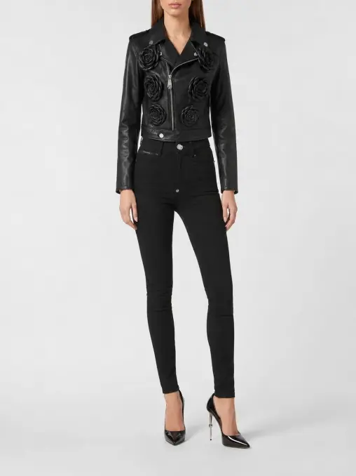 Куртка кожаная PHILIPP PLEIN
