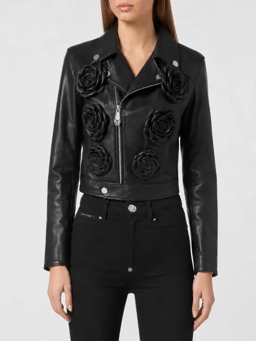 Куртка кожаная PHILIPP PLEIN