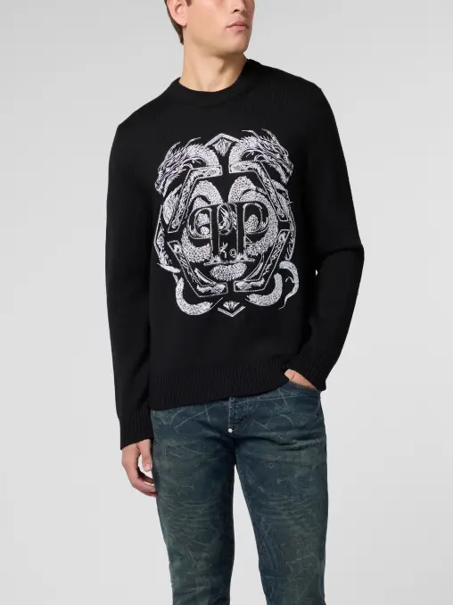 Джемпер шерстяной PHILIPP PLEIN