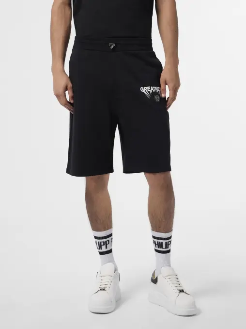Шорты хлопковые PHILIPP PLEIN
