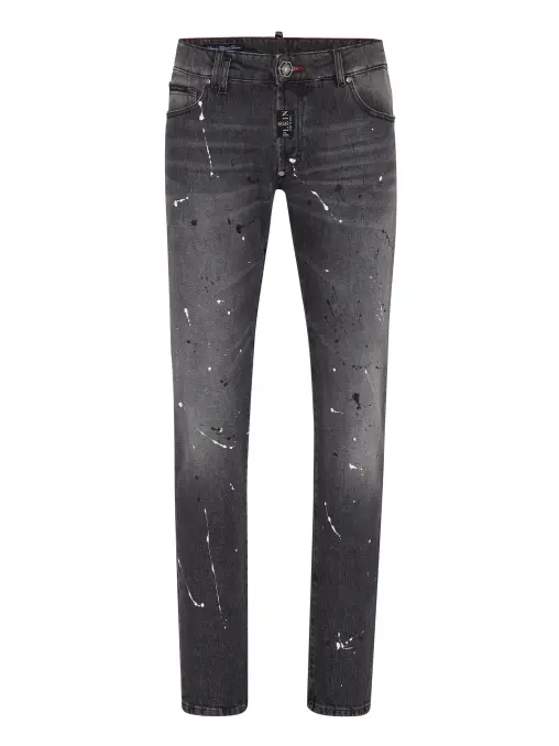 Джинсы хлопковые PHILIPP PLEIN