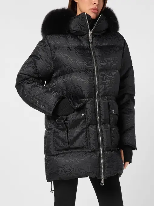 Пуховик стеганый PHILIPP PLEIN