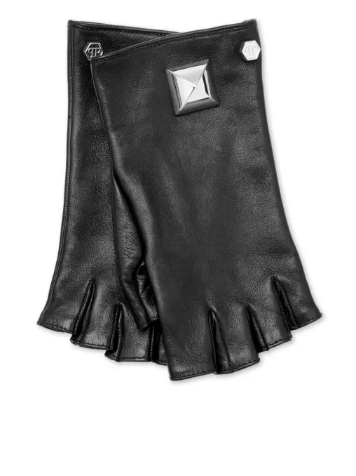 Перчатки кожаные PHILIPP PLEIN