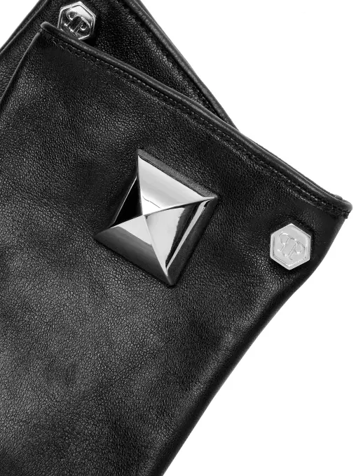 Перчатки кожаные PHILIPP PLEIN