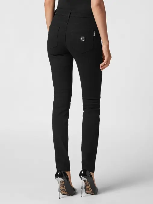 Скинни хлопковые PHILIPP PLEIN