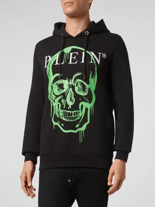 Худи хлопковое PHILIPP PLEIN