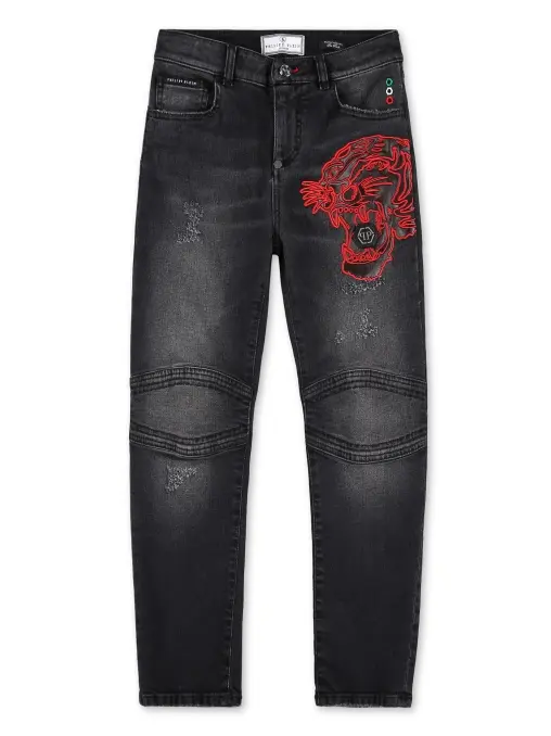 Джинсы хлопковые PHILIPP PLEIN