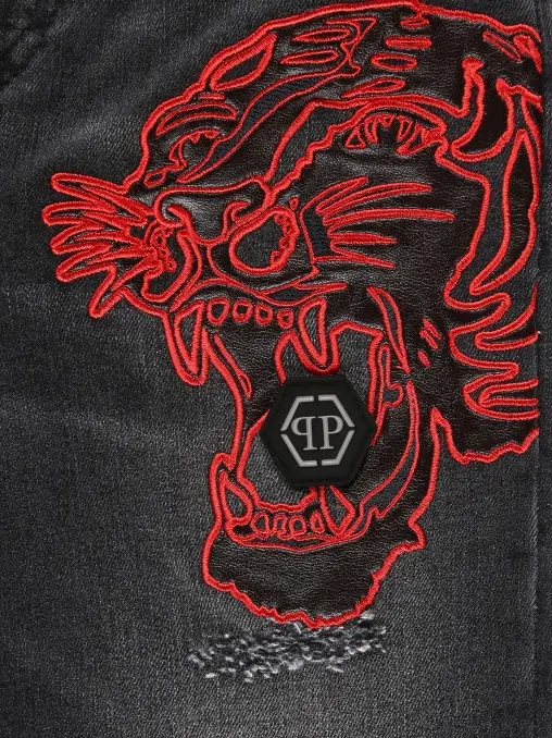 Джинсы хлопковые PHILIPP PLEIN