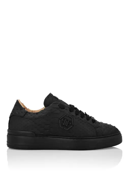 Кеды из кожи питона PHILIPP PLEIN