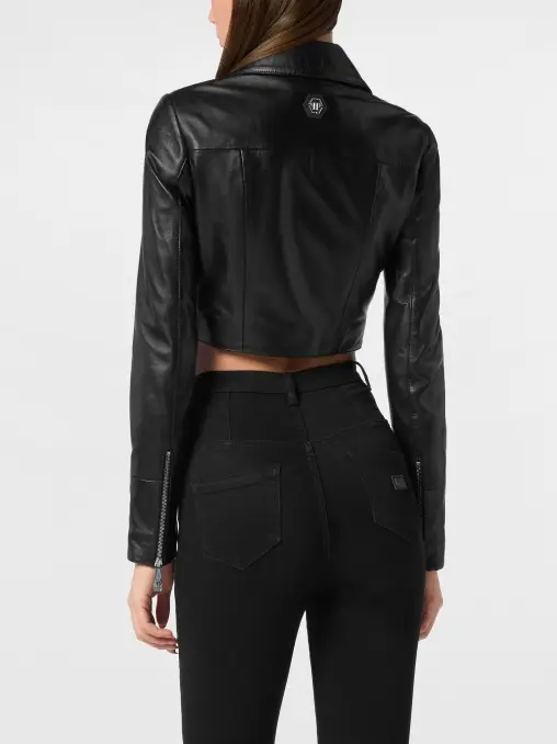 Куртка кожаная PHILIPP PLEIN