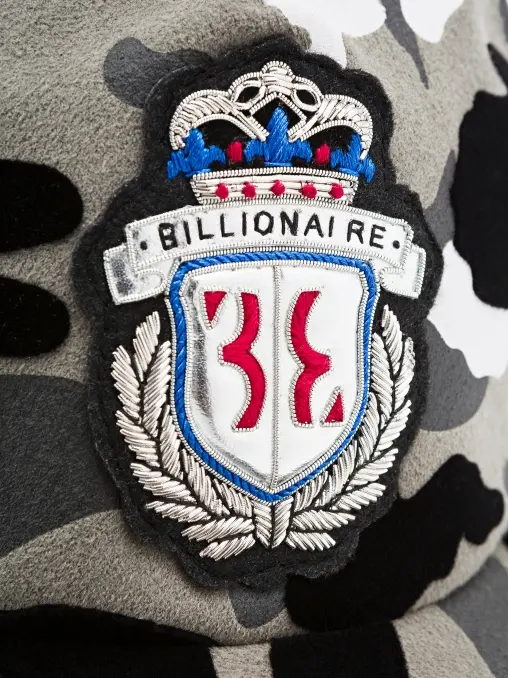 Бейсболка с принтом BILLIONAIRE