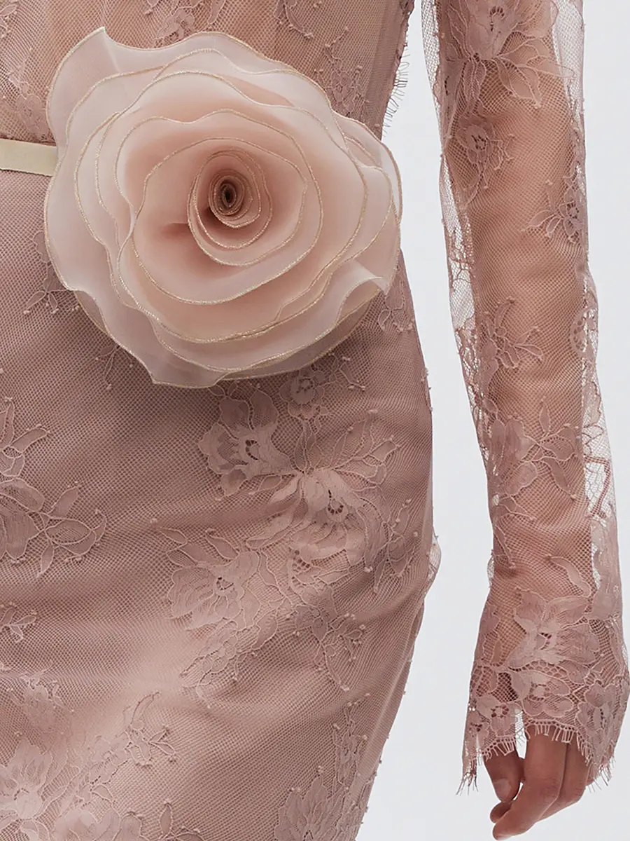 Брошь текстильная «Blossom»