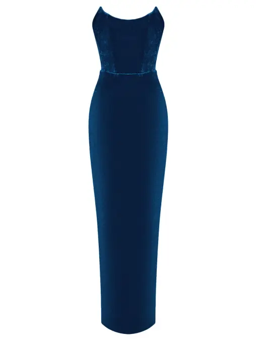 Платье бархатное RASARIO
