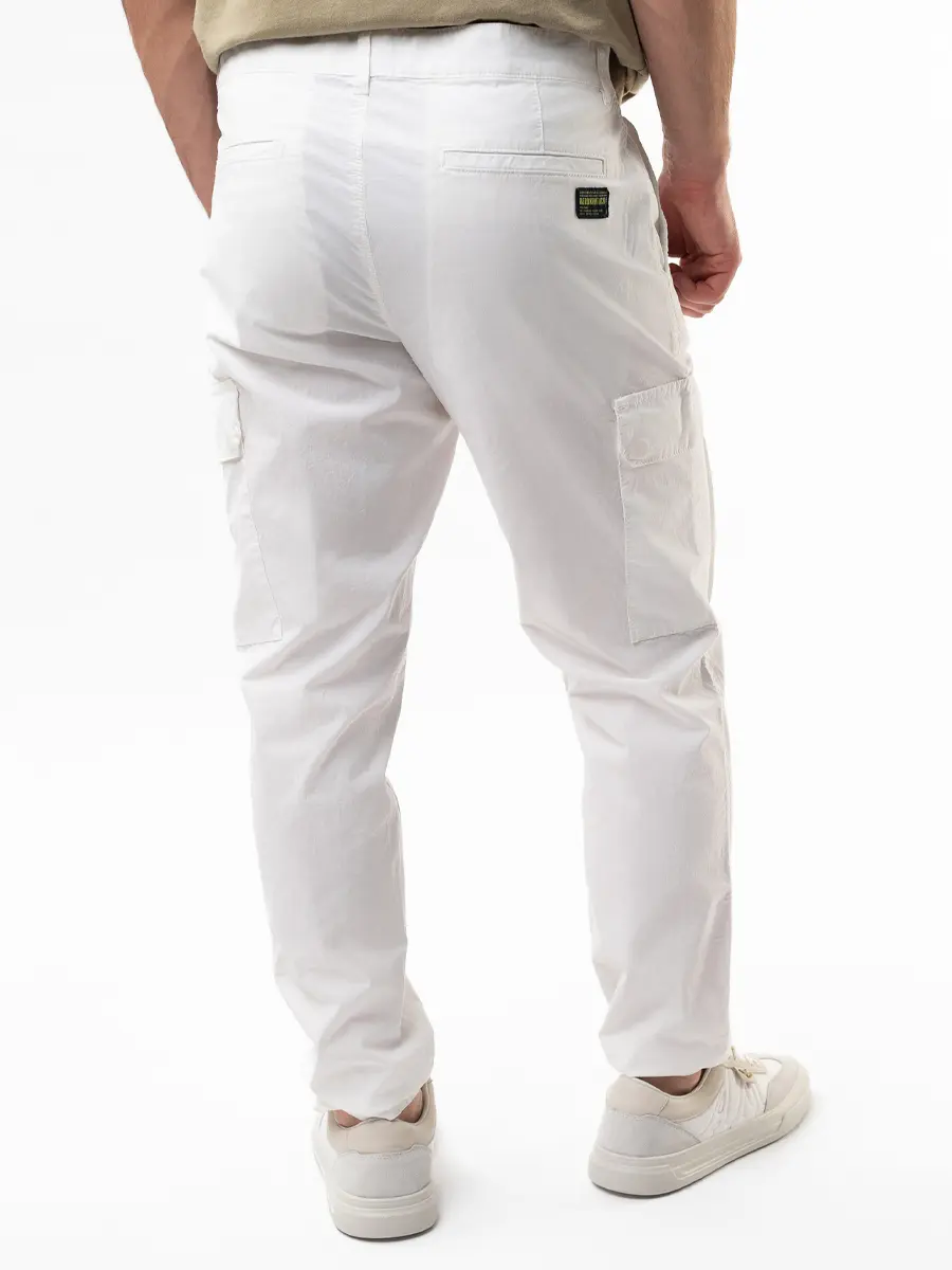 Брюки-карго хлопковые
