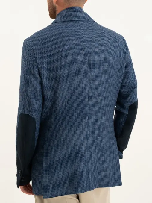 Пиджак из шерсти и льна CORNELIANI