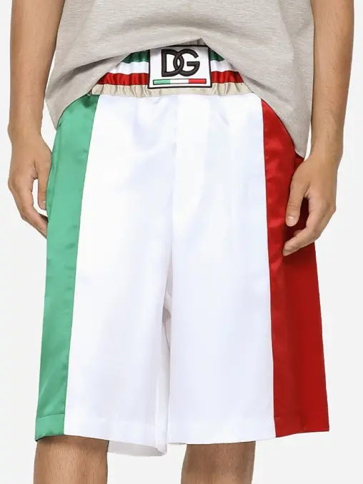 Шорты атласные DOLCE & GABBANA