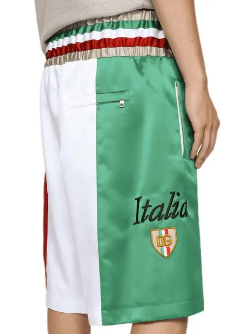 Шорты атласные DOLCE & GABBANA