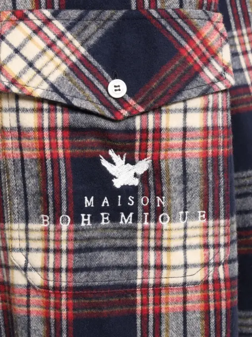 Рубашка хлопковая MAISON BOHEMIQUE