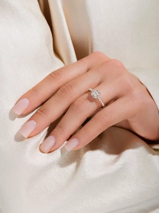 Кольцо с бриллиантами CHAMOVSKIKH JEWELLERY HOUSE