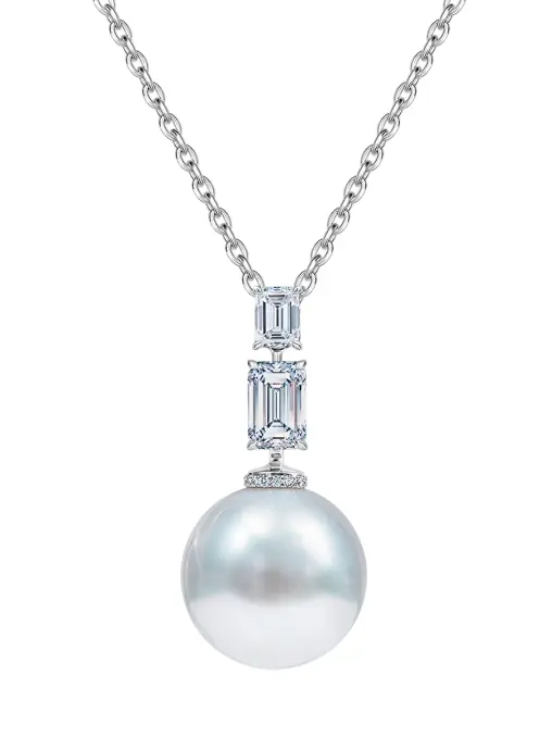 Колье с жемчугом и бриллиантами CHAMOVSKIKH JEWELLERY HOUSE