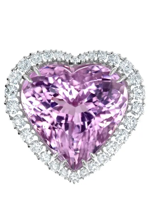 Кольцо с кунцитом и бриллиантами CHAMOVSKIKH JEWELLERY HOUSE