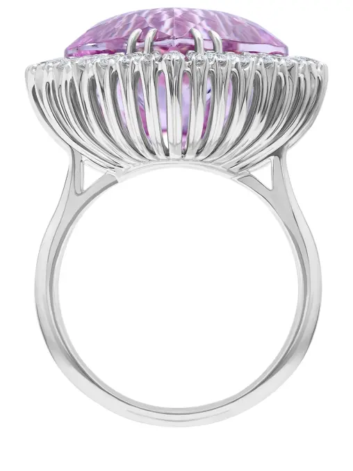 Кольцо с кунцитом и бриллиантами CHAMOVSKIKH JEWELLERY HOUSE