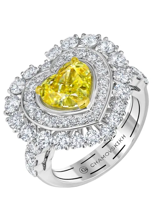 Кольцо с бриллиантами CHAMOVSKIKH JEWELLERY HOUSE