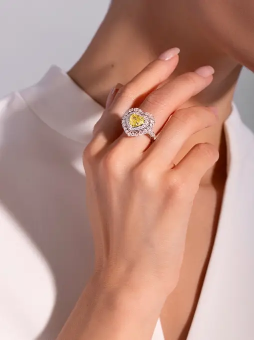 Кольцо с бриллиантами CHAMOVSKIKH JEWELLERY HOUSE