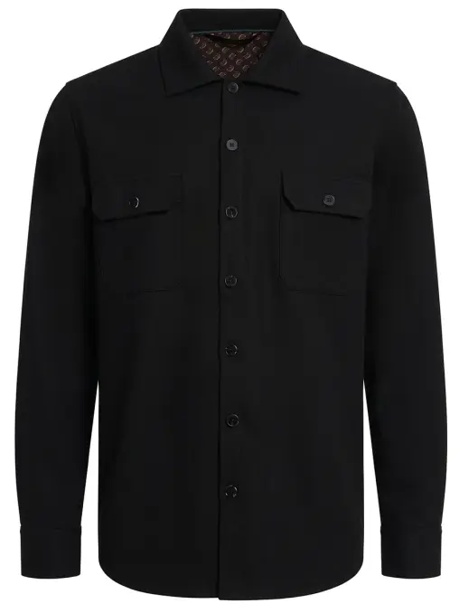 Рубашка Regular Fit из вискозы CUDGI