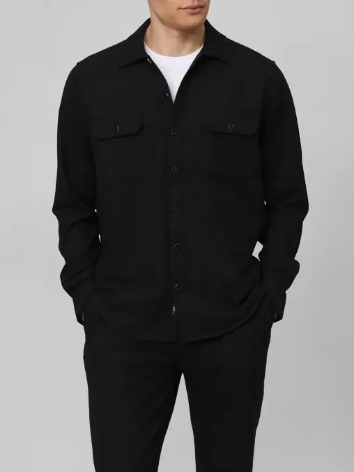Рубашка Regular Fit из вискозы CUDGI