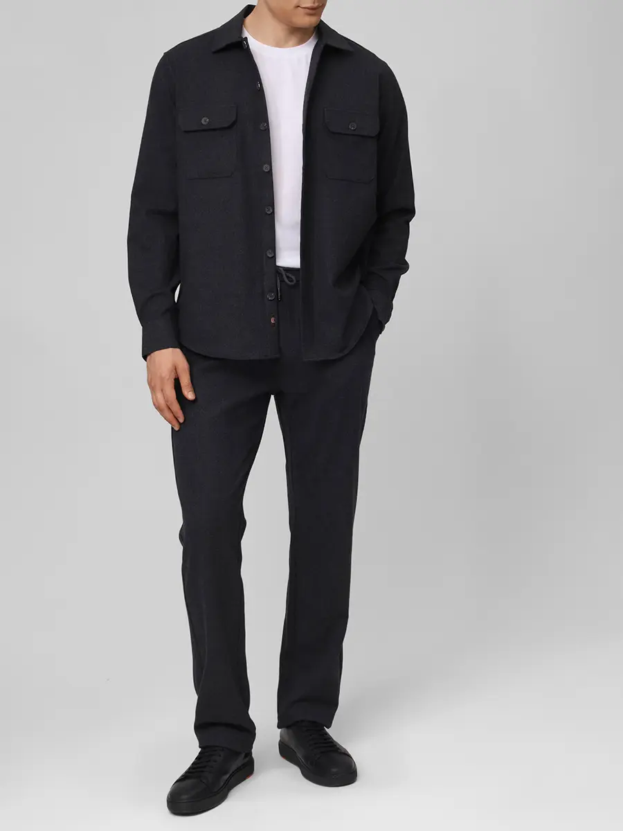 Рубашка Regular Fit из вискозы