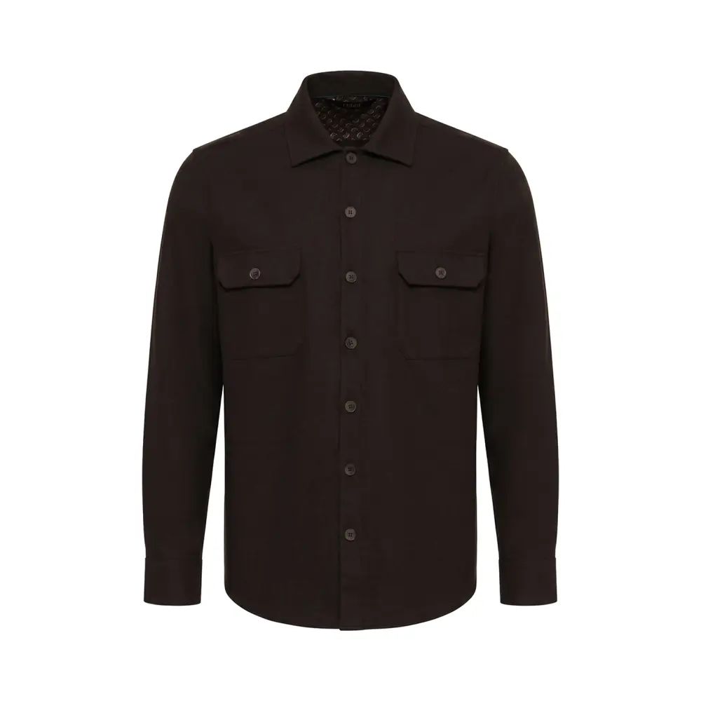 Рубашка Regular Fit из вискозы