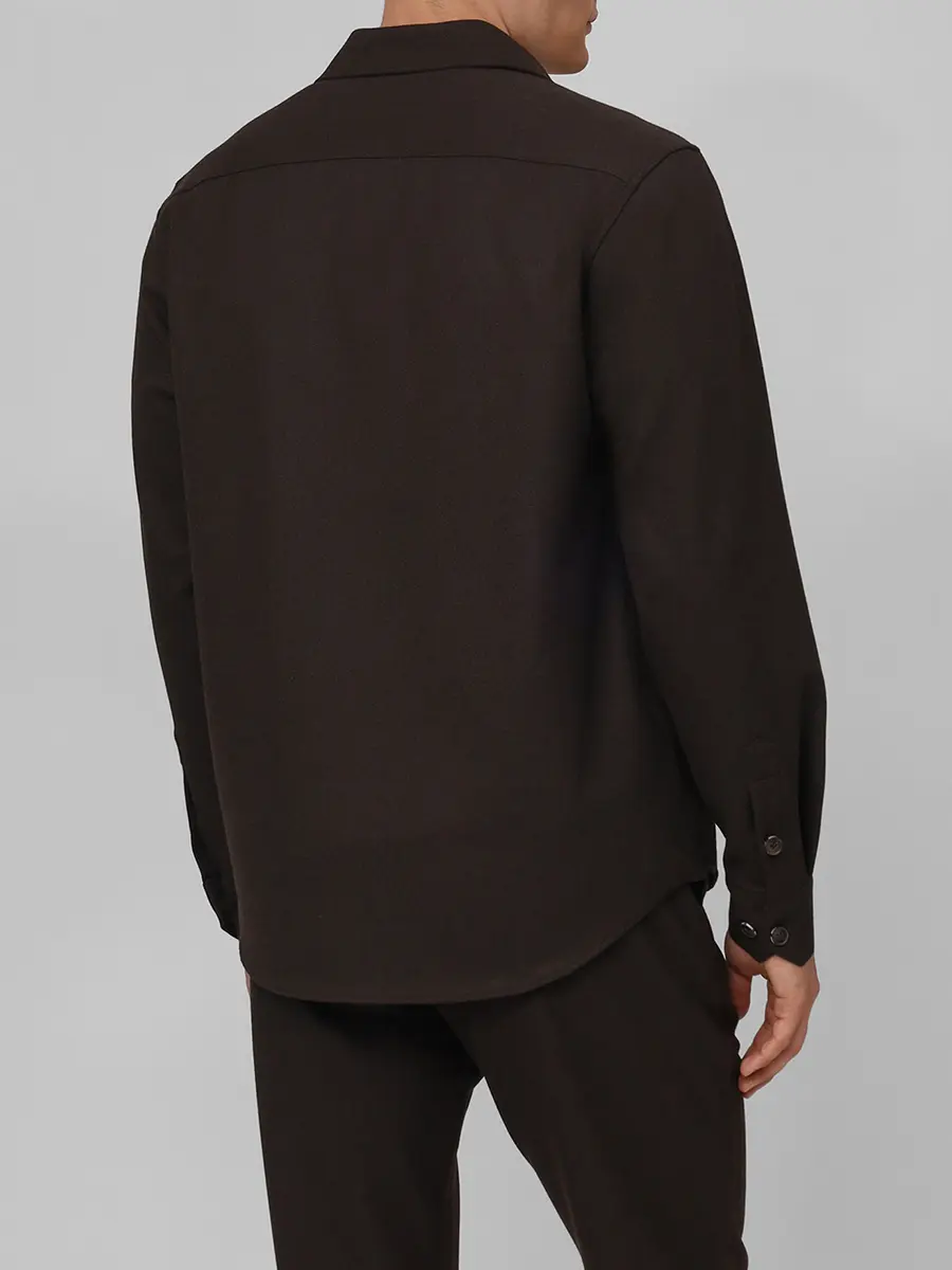 Рубашка Regular Fit из вискозы