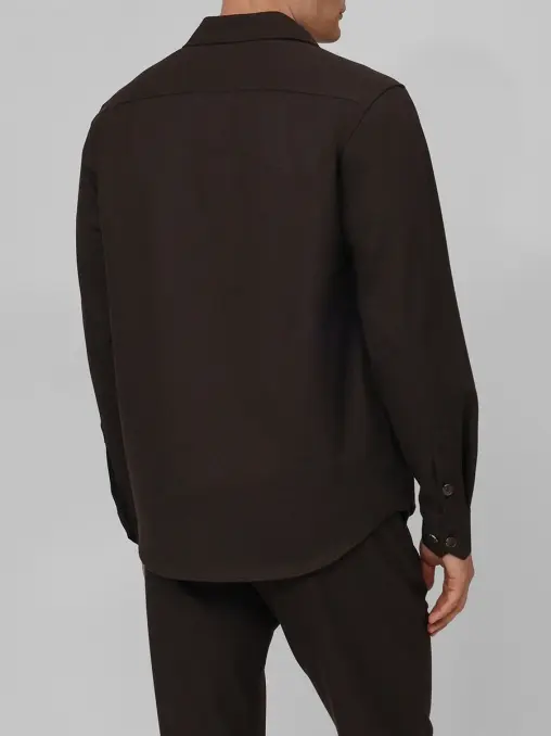 Рубашка Regular Fit из вискозы CUDGI