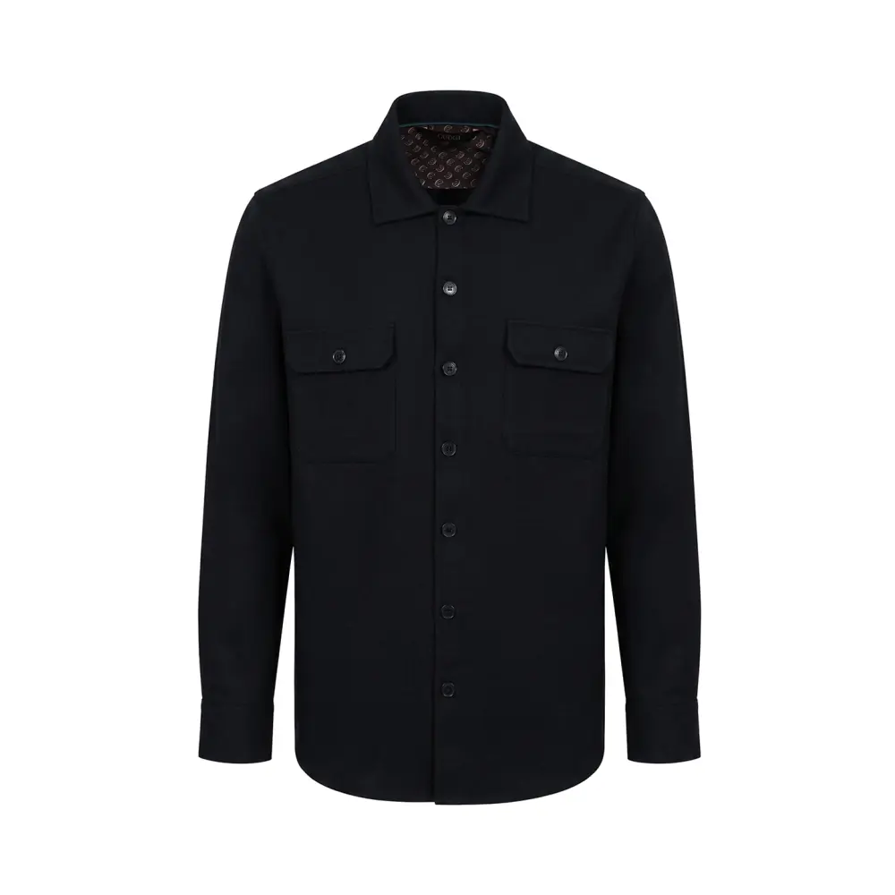 Рубашка Regular Fit из вискозы