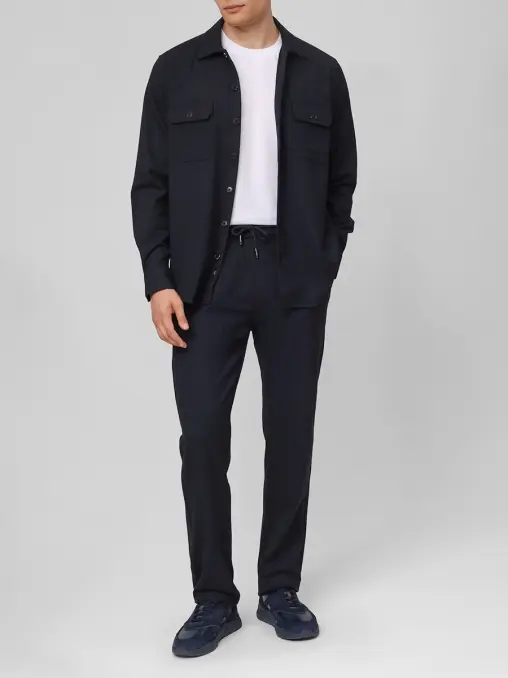Рубашка Regular Fit из вискозы CUDGI